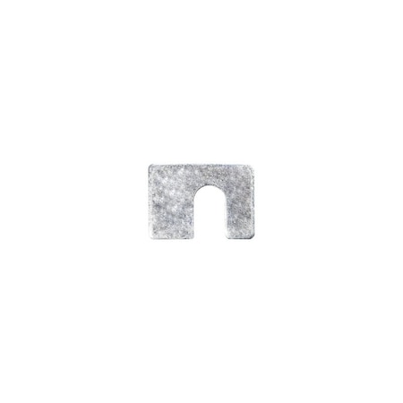 Auveco SHIM 1-3/4 X 1-1/4 X 1/8 W/ 1/2 SLOT ZINC, 50PK 2453